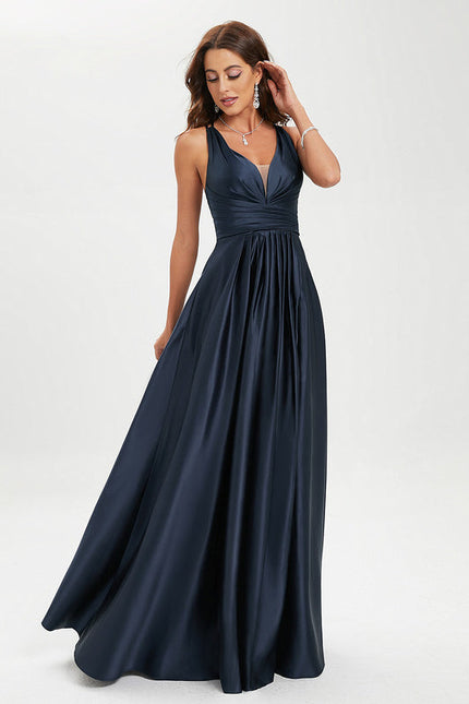 Robe de Soirée Satin Éclairée - gallery 3