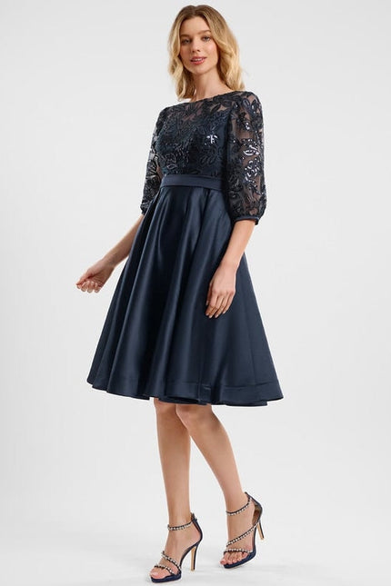 Robe de Soirée Nuit Satinée - gallery 2