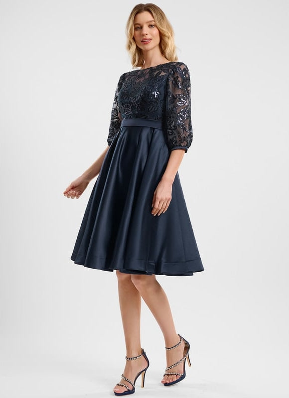 Robe de Soirée Nuit Satinée - gallery 2
