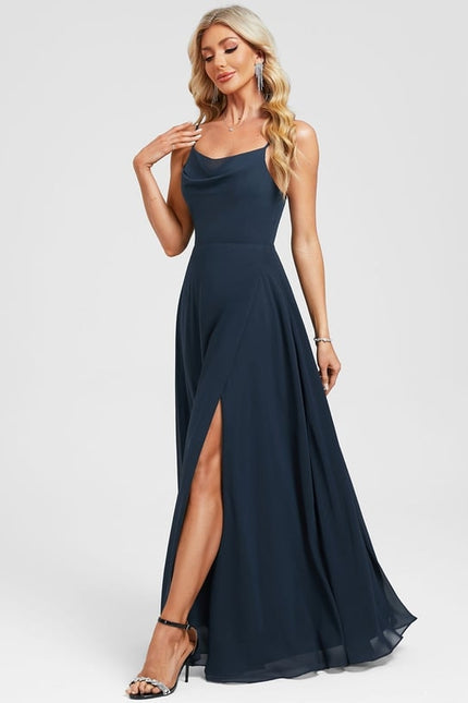 Robe de Soirée Fluide Chic - gallery 4