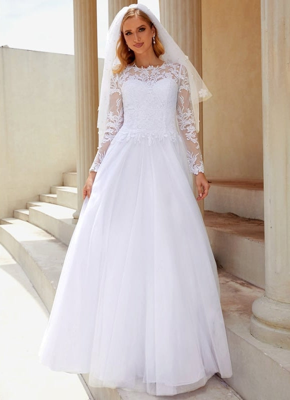 Robe de Soirée Élégance Tulle Mariée - gallery 1