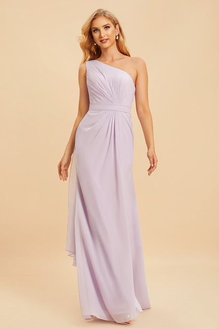 Robe de Soirée Asymétrique Fluide - gallery 7