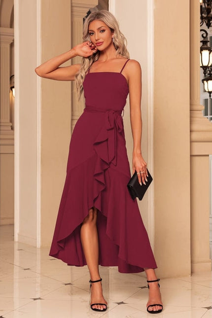 Robe de Soirée Sirène Asymétrique - gallery 7
