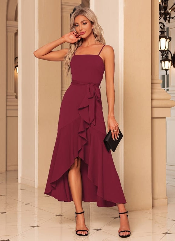 Robe de Soirée Sirène Asymétrique - gallery 7
