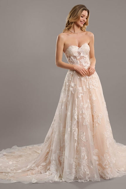 Robe de Soirée Rêverie Florale - gallery 1