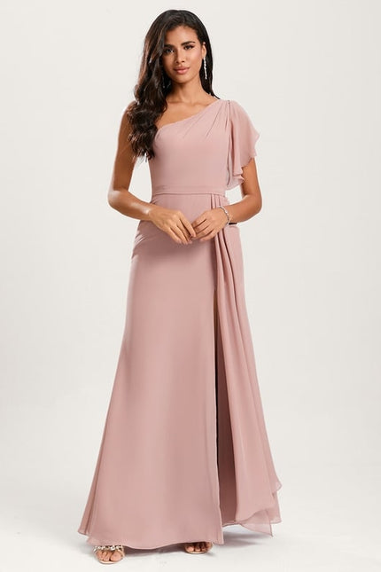 Robe de Soirée Élégance Rosée Mystique - gallery 2
