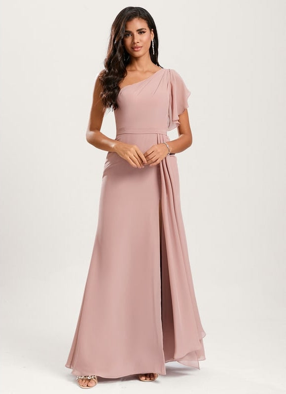Robe de Soirée Élégance Rosée Mystique - gallery 2