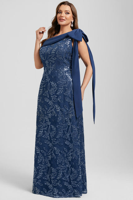 Robe de Soirée Éclat Marine Chic - gallery 9