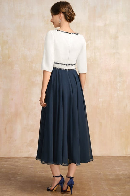 Robe de Soirée Élégance Nautique - gallery 5