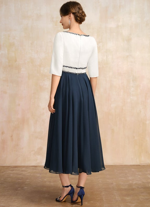 Robe de Soirée Élégance Nautique - gallery 5