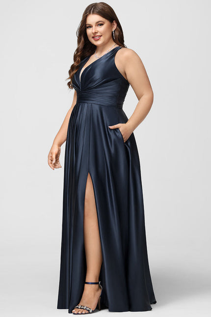 Robe de Soirée Satin Éclairée - gallery 9