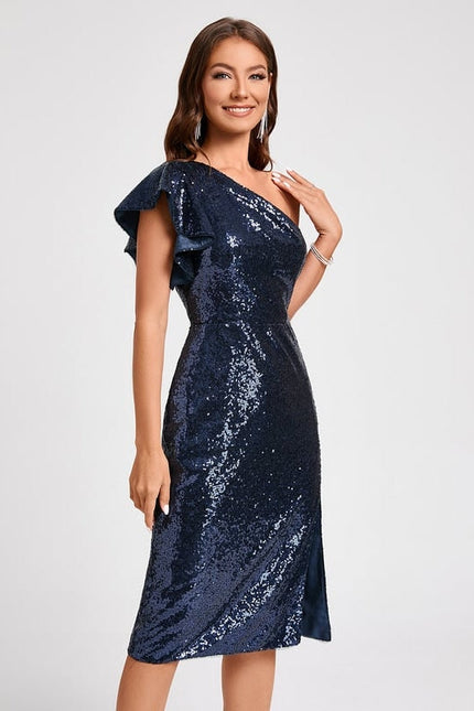 Robe de Soirée Nuit Étincelante