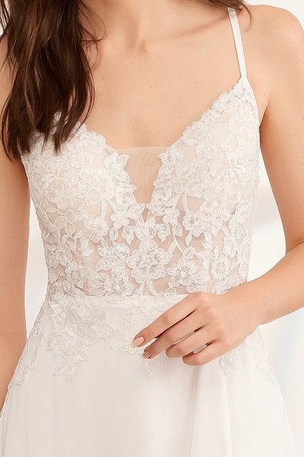 Robe De Mariée Soirée Blanche - gallery 1