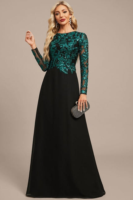 Robe de Soirée Éclat Floral Mystique - gallery 4