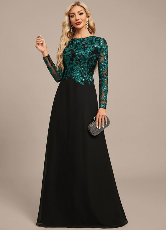 Robe de Soirée Éclat Floral Mystique - gallery 4