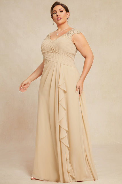 Robe de Soirée Élégance Grise Flottante - gallery 5