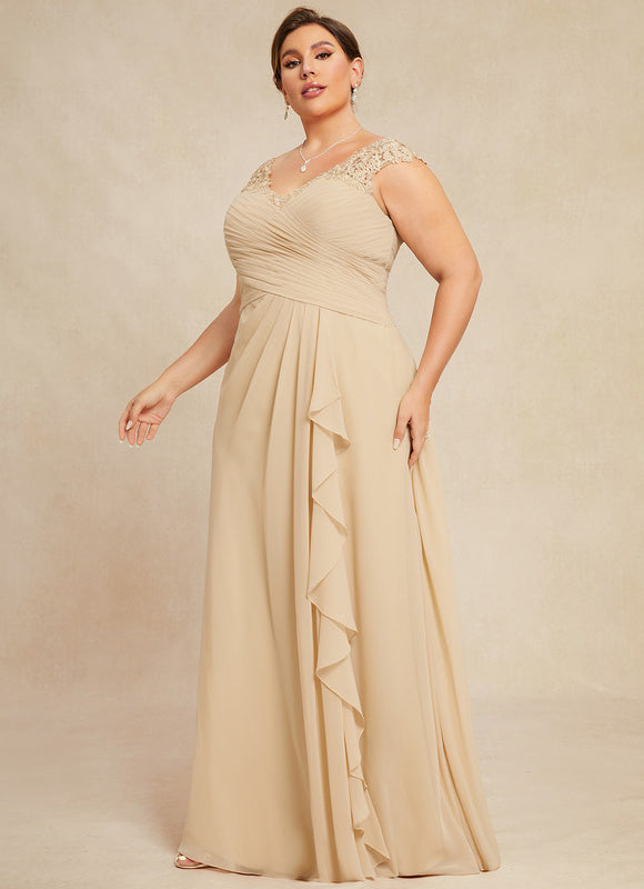 Robe de Soirée Élégance Grise Flottante - gallery 5