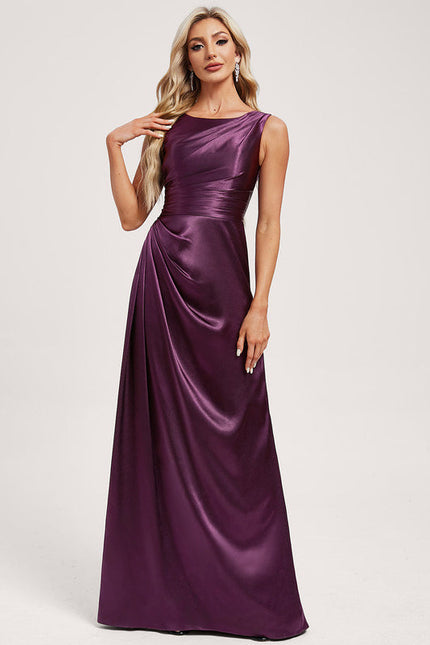 Robe de Soirée Velours Daméthyste