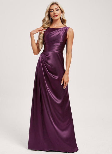 Robe de Soirée Velours Daméthyste