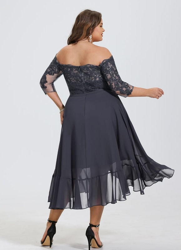 Robe de Soirée Velours Astral - gallery 8