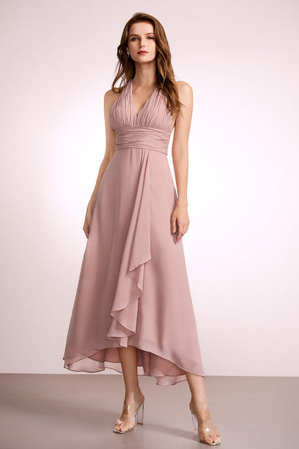 Robe de Soirée Vignoble Fluide - gallery 1