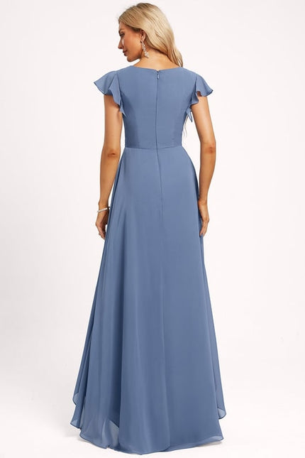 Robe de Soirée Bleu Aérien - gallery 5
