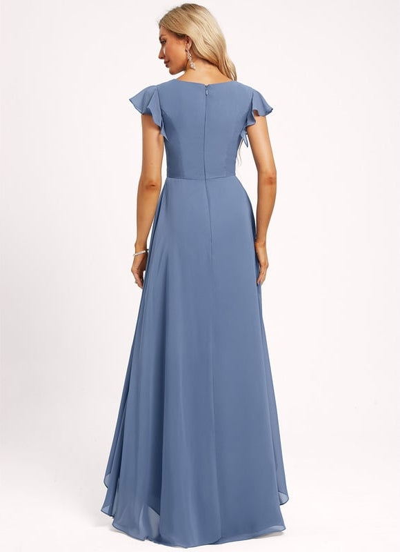 Robe de Soirée Bleu Aérien - gallery 5