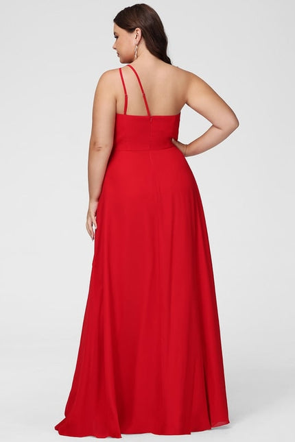 Robe de Soirée Asymétrique Fluide - gallery 9