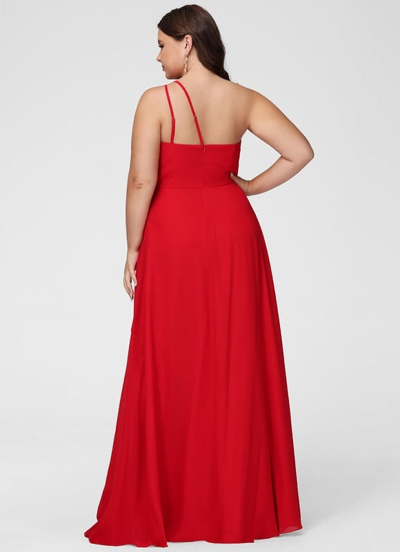 Robe de Soirée Asymétrique Fluide - gallery 9