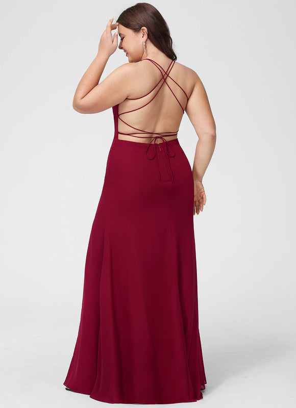 Robe de Soirée Rouge Intense Élégance - gallery 9