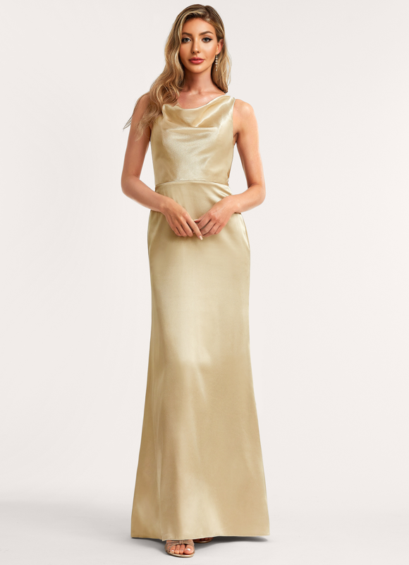 Robe de Soirée Éclat De Satin - gallery 1