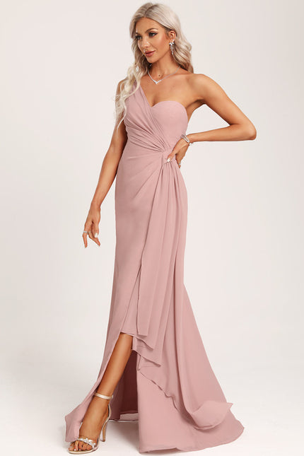 Robe de Soirée Asymétrique Fluide - gallery 2
