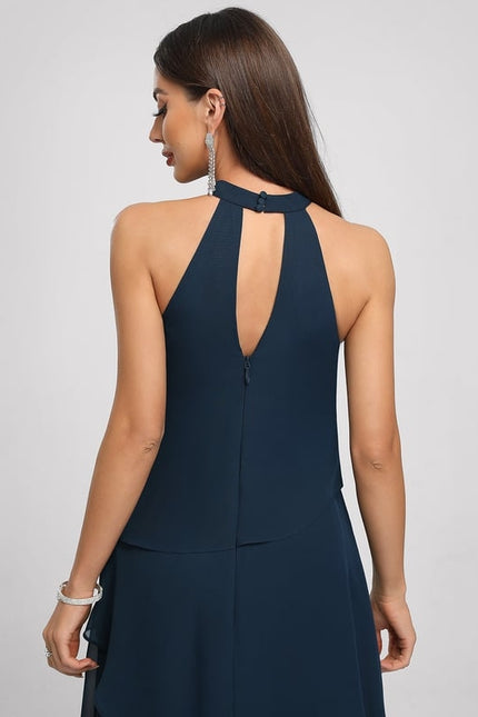 Robe de Soirée Émeraude Fluidité - gallery 5