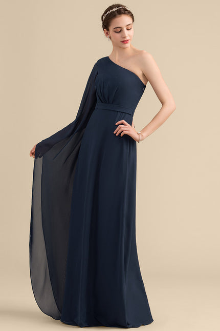 Robe de Soirée Asymétrique Fluide - gallery 2