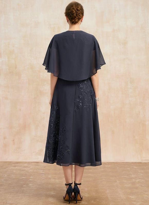 Robe de Soirée Lavande Élégante - gallery 4