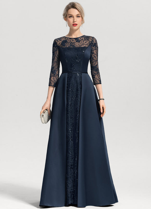 Robe de Soirée Satin Éclipse - gallery 4