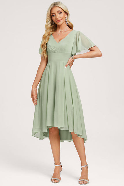 Robe de Soirée Verte Légèreté - gallery 2