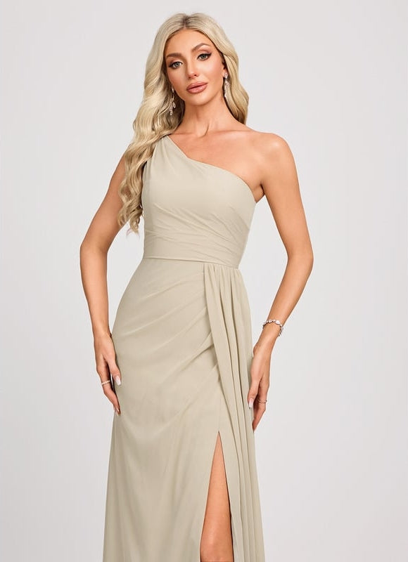 Robe de Soirée Asymétrique Fluide - gallery 4