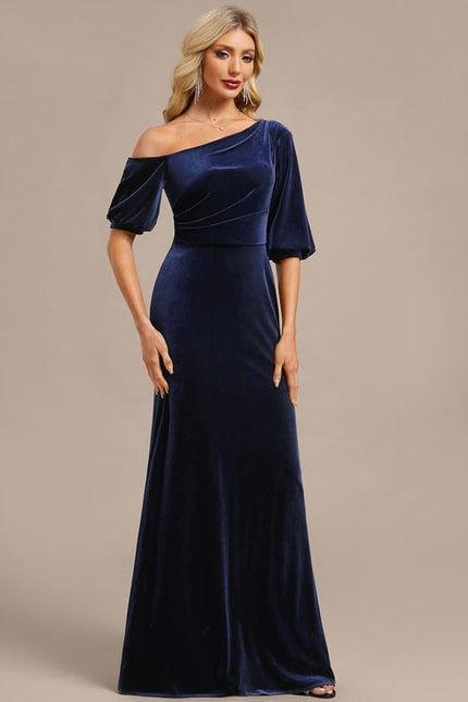 Robe de Soirée Velours Chic Nocturne - gallery 5
