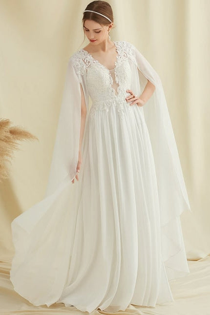 Robe De Mariée Soirée Blanche - gallery 1
