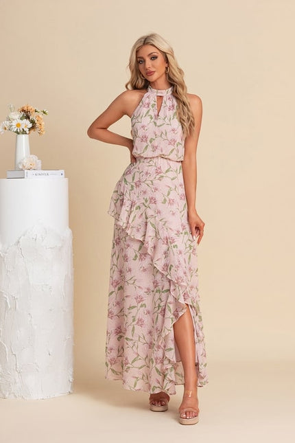 Robe de Soirée Fleurie Aérienne - gallery 1