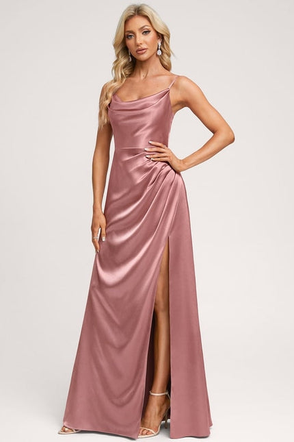Robe de Soirée Éclat De Satin - gallery 2