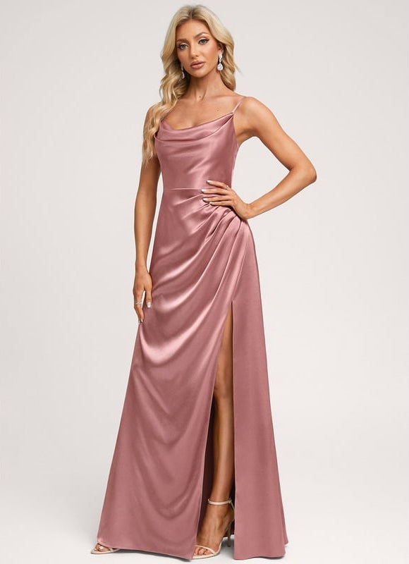 Robe de Soirée Éclat De Satin - gallery 2