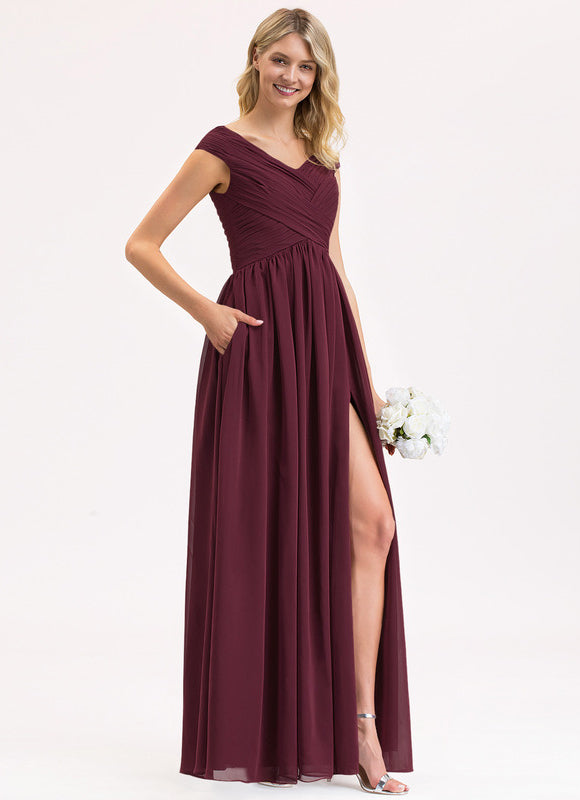 Robe de Soirée Rêve Pourpre - gallery 2