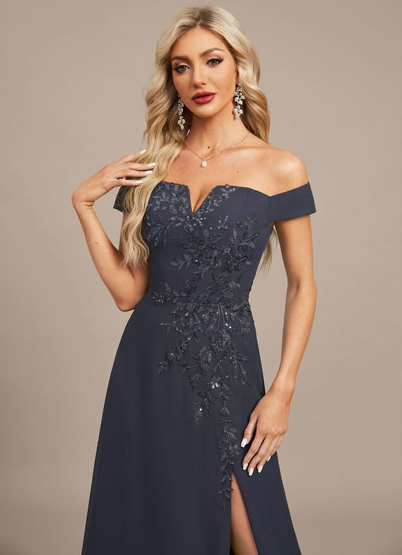 Robe de Soirée Élégance Ombre Satinée - gallery 1