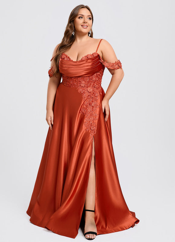 Robe de Soirée Éclat Cuivré - gallery 7