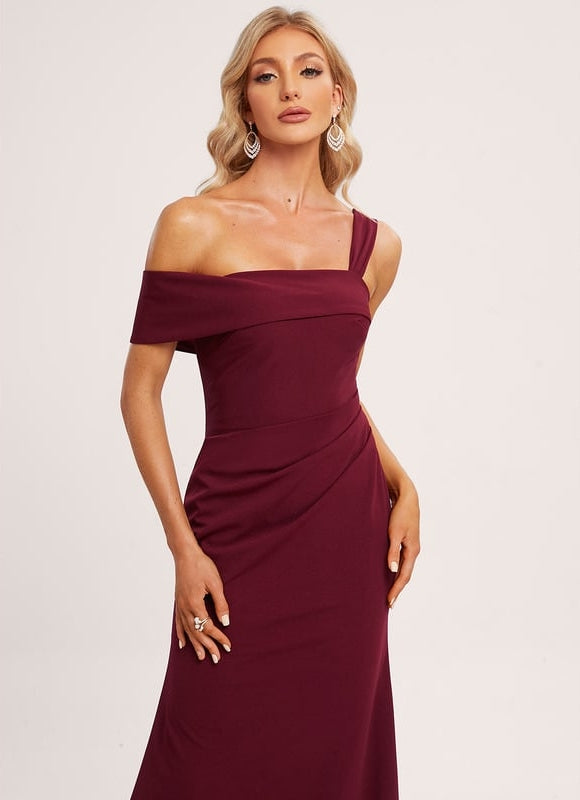 Robe de Soirée Silhouette Asymétrique - gallery 4