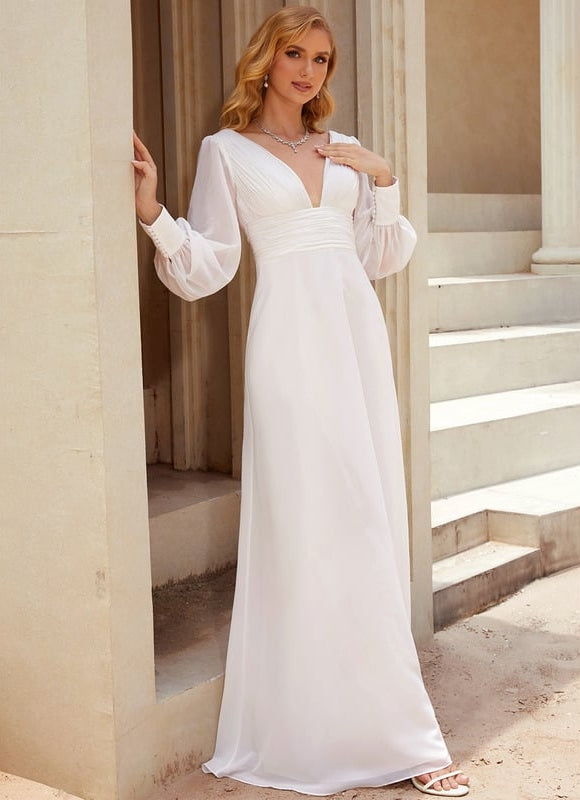 Robe de Soirée Fluide Éthérée - gallery 6