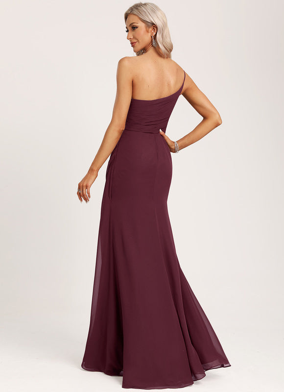 Robe de Soirée Asymétrique Fluide - gallery 1