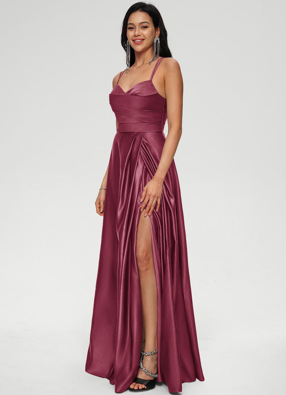 Robe de Soirée Satin Éclairée - gallery 3